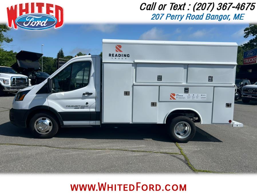 2024 Ford Transit Chassis T-350 AWD DRW 138" WB Service/Lube Body, available for sale in Bangor, Maine | Whited Ford. Bangor, Maine 2024 Ford Transit Chassis T-350 AWD DRW 138" WB Service/Lube Body, available for sale in Bangor, Maine | Whited Ford. Bangor, Maine
