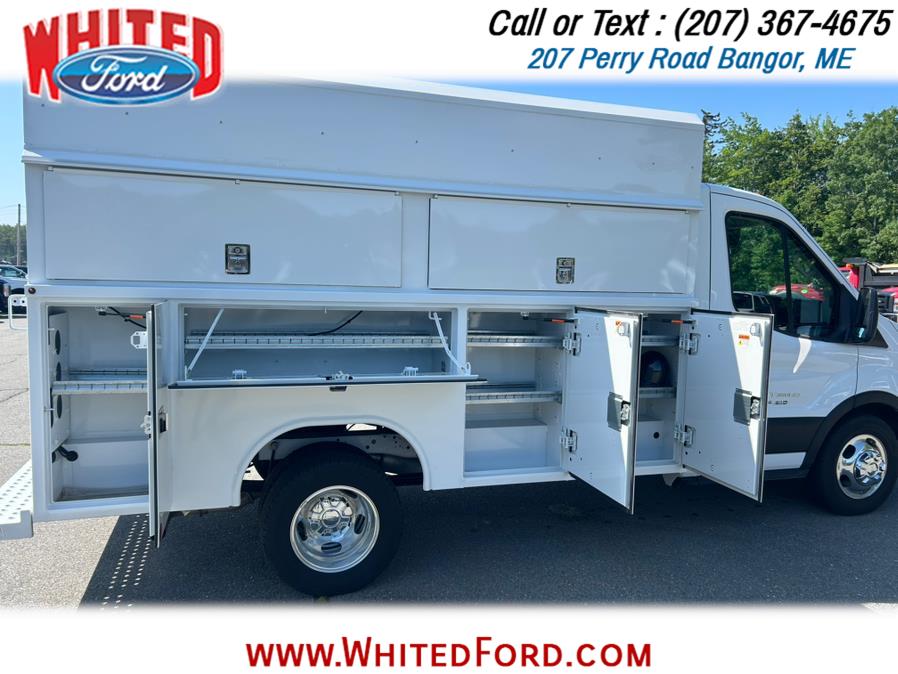 2024 Ford Transit Chassis T-350 AWD DRW 138" WB Service/Lube Body, available for sale in Bangor, Maine | Whited Ford. Bangor, Maine 2024 Ford Transit Chassis T-350 AWD DRW 138" WB Service/Lube Body, available for sale in Bangor, Maine | Whited Ford. Bangor, Maine