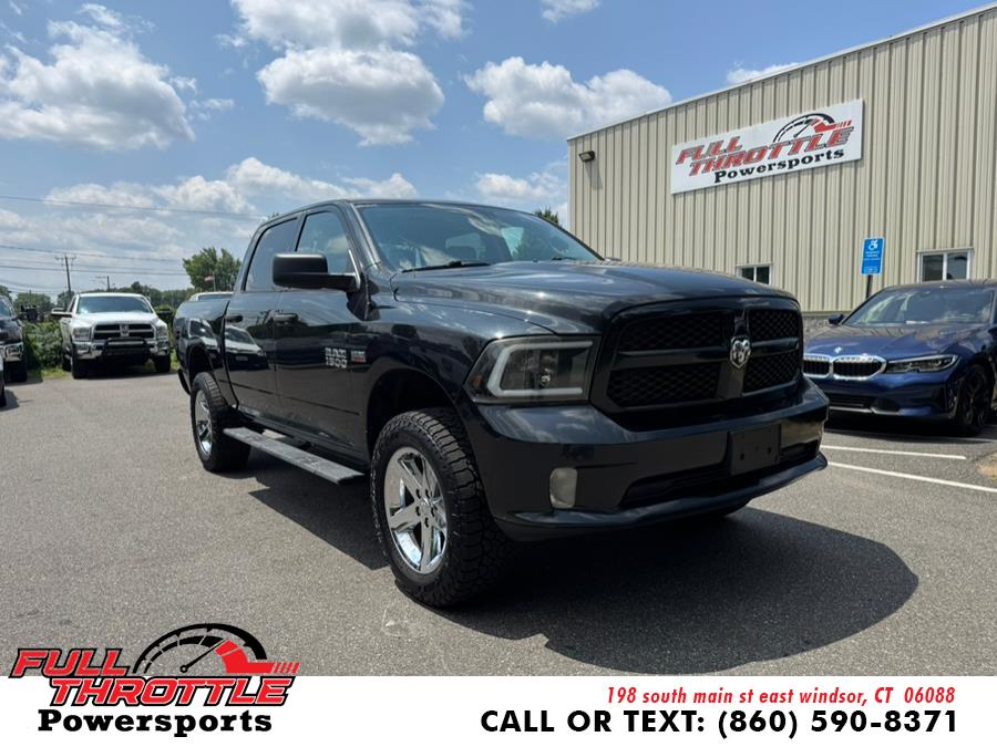 2017 Ram 1500 Express 4x4 Crew Cab 5''7" Box, available for sale in East Windsor, Connecticut | Full Throttle Power Sports LLC. East Windsor, Connecticut 2017 Ram 1500 Express 4x4 Crew Cab 5''7" Box, available for sale in East Windsor, Connecticut | Full Throttle Power Sports LLC. East Windsor, Connecticut
