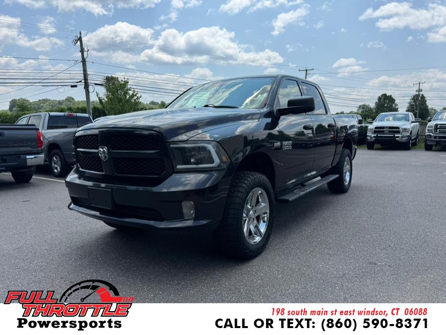 2017 Ram 1500 Express 4x4 Crew Cab 5''7" Box, available for sale in East Windsor, Connecticut | Full Throttle Power Sports LLC. East Windsor, Connecticut 2017 Ram 1500 Express 4x4 Crew Cab 5''7" Box, available for sale in East Windsor, Connecticut | Full Throttle Power Sports LLC. East Windsor, Connecticut