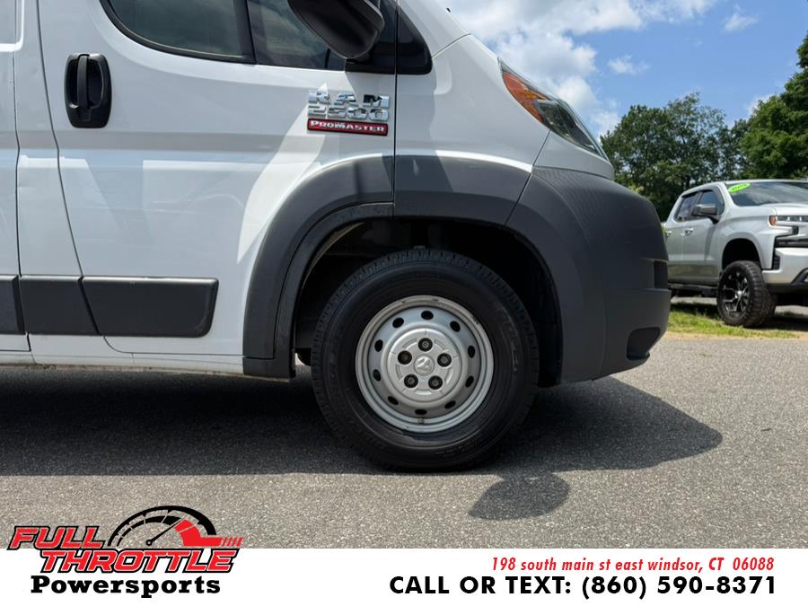 2018 Ram ProMaster Cargo Van 2500 High Roof 159" WB, available for sale in East Windsor, Connecticut | Full Throttle Power Sports LLC. East Windsor, Connecticut 2018 Ram ProMaster Cargo Van 2500 High Roof 159" WB, available for sale in East Windsor, Connecticut | Full Throttle Power Sports LLC. East Windsor, Connecticut