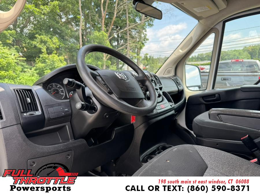2018 Ram ProMaster Cargo Van 2500 High Roof 159" WB, available for sale in East Windsor, Connecticut | Full Throttle Power Sports LLC. East Windsor, Connecticut 2018 Ram ProMaster Cargo Van 2500 High Roof 159" WB, available for sale in East Windsor, Connecticut | Full Throttle Power Sports LLC. East Windsor, Connecticut