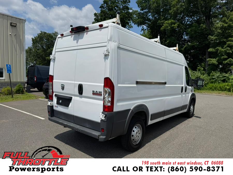 2018 Ram ProMaster Cargo Van 2500 High Roof 159" WB, available for sale in East Windsor, Connecticut | Full Throttle Power Sports LLC. East Windsor, Connecticut 2018 Ram ProMaster Cargo Van 2500 High Roof 159" WB, available for sale in East Windsor, Connecticut | Full Throttle Power Sports LLC. East Windsor, Connecticut