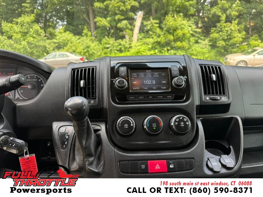 2018 Ram ProMaster Cargo Van 2500 High Roof 159" WB, available for sale in East Windsor, Connecticut | Full Throttle Power Sports LLC. East Windsor, Connecticut 2018 Ram ProMaster Cargo Van 2500 High Roof 159" WB, available for sale in East Windsor, Connecticut | Full Throttle Power Sports LLC. East Windsor, Connecticut