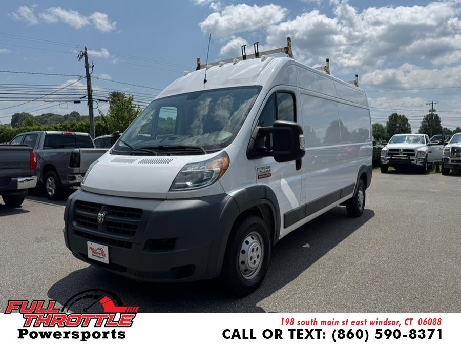 2018 Ram ProMaster Cargo Van 2500 High Roof 159" WB, available for sale in East Windsor, Connecticut | Full Throttle Power Sports LLC. East Windsor, Connecticut 2018 Ram ProMaster Cargo Van 2500 High Roof 159" WB, available for sale in East Windsor, Connecticut | Full Throttle Power Sports LLC. East Windsor, Connecticut