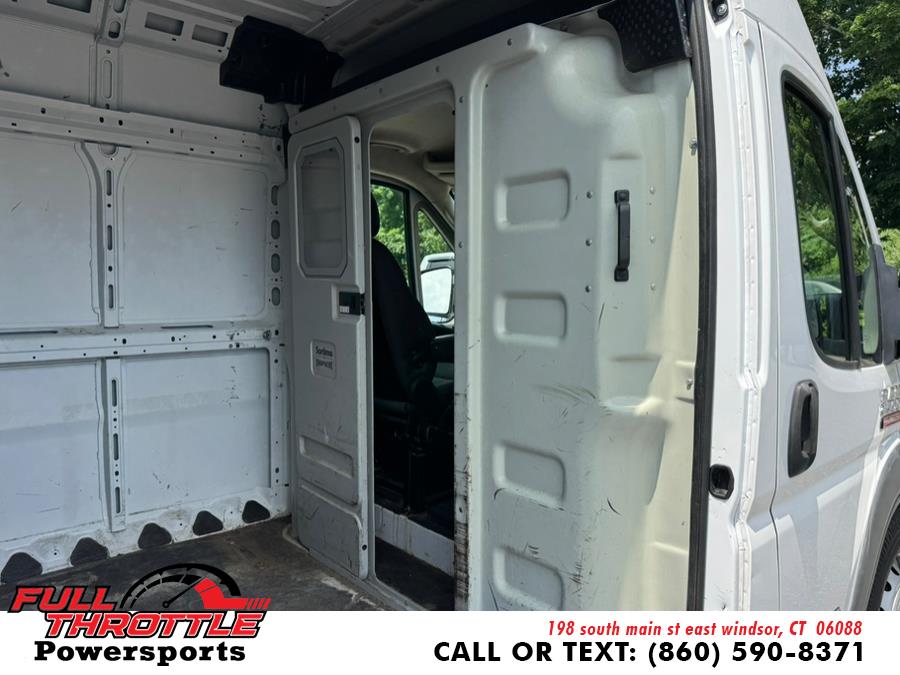 2018 Ram ProMaster Cargo Van 2500 High Roof 159" WB, available for sale in East Windsor, Connecticut | Full Throttle Power Sports LLC. East Windsor, Connecticut 2018 Ram ProMaster Cargo Van 2500 High Roof 159" WB, available for sale in East Windsor, Connecticut | Full Throttle Power Sports LLC. East Windsor, Connecticut
