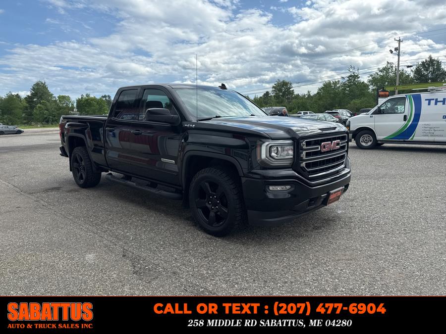 2018 GMC Sierra 1500 4WD Double Cab 143.5", available for sale in Sabattus, Maine | Sabattus Auto and Truck Sales Inc. Sabattus, Maine 2018 GMC Sierra 1500 4WD Double Cab 143.5", available for sale in Sabattus, Maine | Sabattus Auto and Truck Sales Inc. Sabattus, Maine
