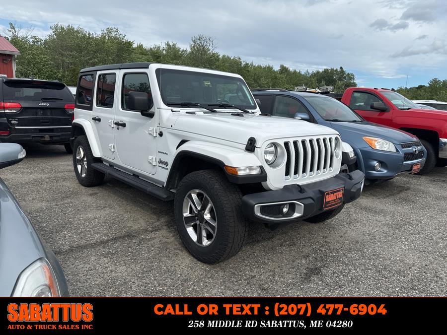 2021 Jeep Wrangler Unlimited Sahara 4x4, available for sale in Sabattus, Maine | Sabattus Auto and Truck Sales Inc. Sabattus, Maine 2021 Jeep Wrangler Unlimited Sahara 4x4, available for sale in Sabattus, Maine | Sabattus Auto and Truck Sales Inc. Sabattus, Maine