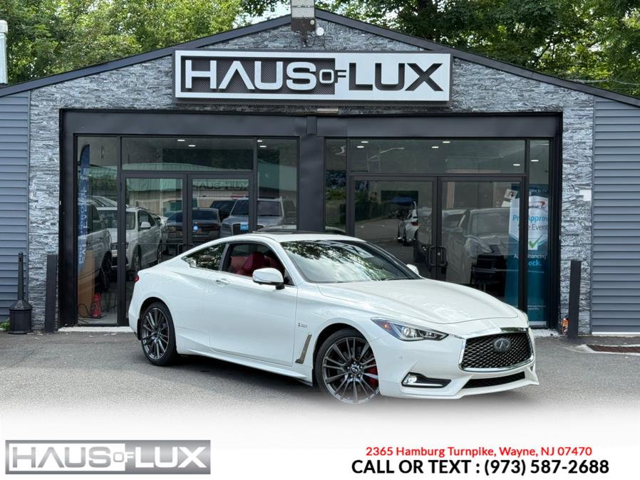 2017 INFINITI Q60 Red Sport 400 AWD, available for sale in Wayne, New Jersey | Haus of Lux. Wayne, New Jersey 2017 INFINITI Q60 Red Sport 400 AWD, available for sale in Wayne, New Jersey | Haus of Lux. Wayne, New Jersey
