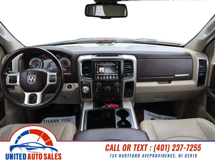 2014 DODGE RAM 1500 4WD Crew Cab 140.5" Laramie, available for sale in Providence, Rhode Island | United Auto Sales Inc. Providence, Rhode Island 2014 DODGE RAM 1500 4WD Crew Cab 140.5" Laramie, available for sale in Providence, Rhode Island | United Auto Sales Inc. Providence, Rhode Island