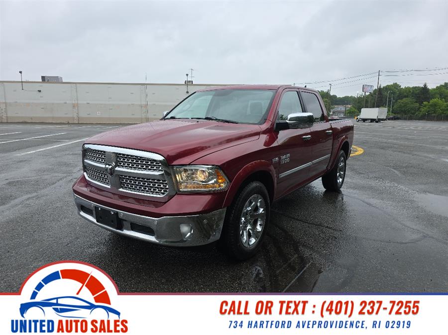 2014 DODGE RAM 1500 4WD Crew Cab 140.5" Laramie, available for sale in Providence, Rhode Island | United Auto Sales Inc. Providence, Rhode Island 2014 DODGE RAM 1500 4WD Crew Cab 140.5" Laramie, available for sale in Providence, Rhode Island | United Auto Sales Inc. Providence, Rhode Island