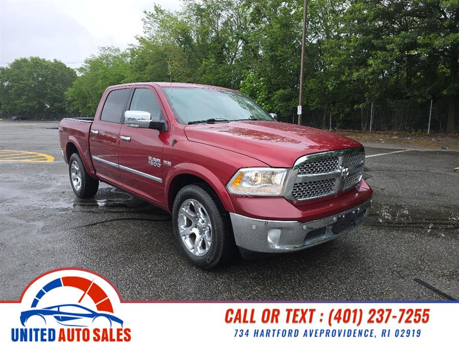 2014 DODGE RAM 1500 4WD Crew Cab 140.5" Laramie, available for sale in Providence, Rhode Island | United Auto Sales Inc. Providence, Rhode Island 2014 DODGE RAM 1500 4WD Crew Cab 140.5" Laramie, available for sale in Providence, Rhode Island | United Auto Sales Inc. Providence, Rhode Island