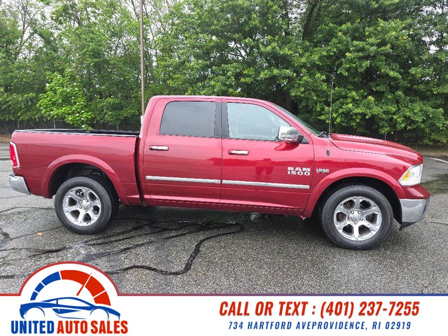 2014 DODGE RAM 1500 4WD Crew Cab 140.5" Laramie, available for sale in Providence, Rhode Island | United Auto Sales Inc. Providence, Rhode Island 2014 DODGE RAM 1500 4WD Crew Cab 140.5" Laramie, available for sale in Providence, Rhode Island | United Auto Sales Inc. Providence, Rhode Island