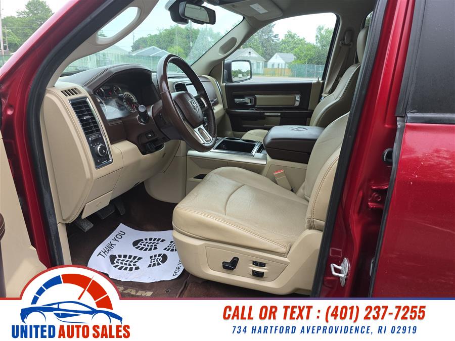 2014 DODGE RAM 1500 4WD Crew Cab 140.5" Laramie, available for sale in Providence, Rhode Island | United Auto Sales Inc. Providence, Rhode Island 2014 DODGE RAM 1500 4WD Crew Cab 140.5" Laramie, available for sale in Providence, Rhode Island | United Auto Sales Inc. Providence, Rhode Island