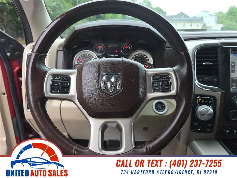 2014 DODGE RAM 1500 4WD Crew Cab 140.5" Laramie, available for sale in Providence, Rhode Island | United Auto Sales Inc. Providence, Rhode Island 2014 DODGE RAM 1500 4WD Crew Cab 140.5" Laramie, available for sale in Providence, Rhode Island | United Auto Sales Inc. Providence, Rhode Island