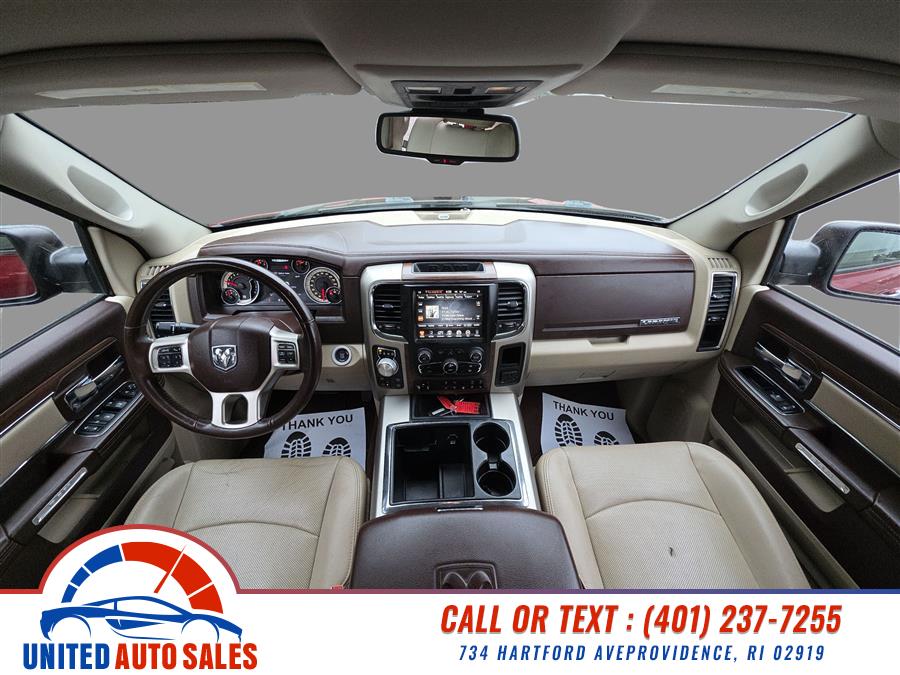2014 DODGE RAM 1500 4WD Crew Cab 140.5" Laramie, available for sale in Providence, Rhode Island | United Auto Sales Inc. Providence, Rhode Island 2014 DODGE RAM 1500 4WD Crew Cab 140.5" Laramie, available for sale in Providence, Rhode Island | United Auto Sales Inc. Providence, Rhode Island