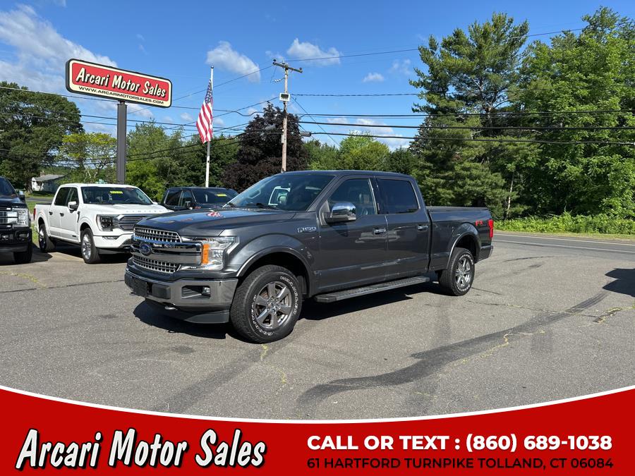 2019 Ford F-150 LARIAT 4WD SuperCrew 6.5'' Box, available for sale in Tolland, Connecticut | Arcari Motor Sales. Tolland, Connecticut