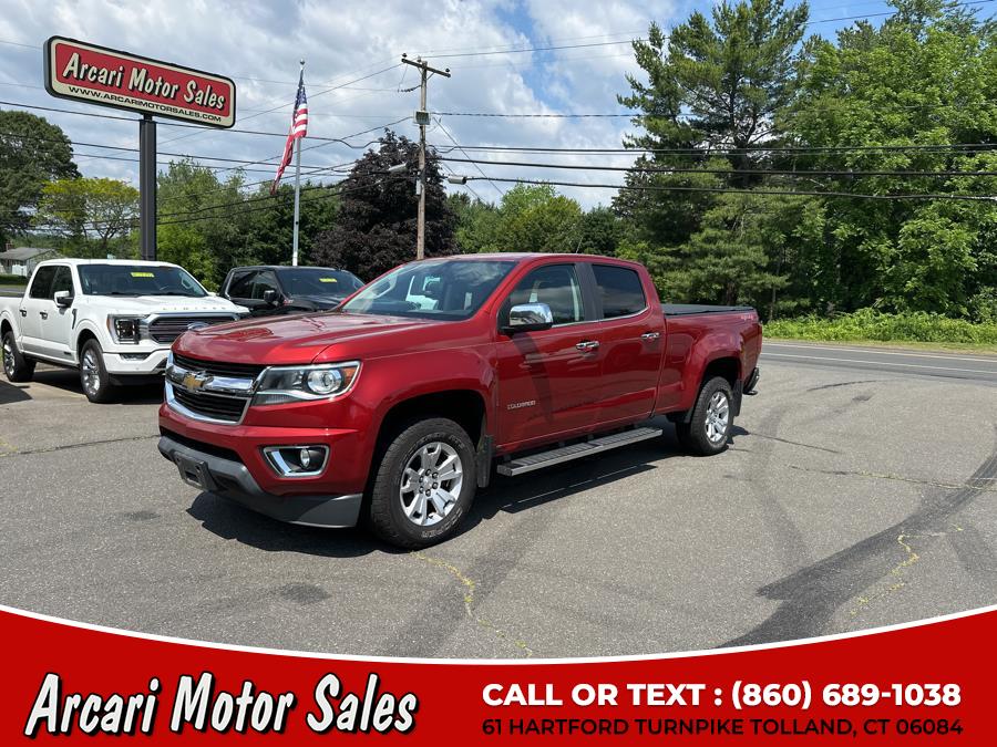 2015 Chevrolet Colorado 4WD Crew Cab 128.3" LT, available for sale in Tolland, Connecticut | Arcari Motor Sales. Tolland, Connecticut 2015 Chevrolet Colorado 4WD Crew Cab 128.3" LT, available for sale in Tolland, Connecticut | Arcari Motor Sales. Tolland, Connecticut
