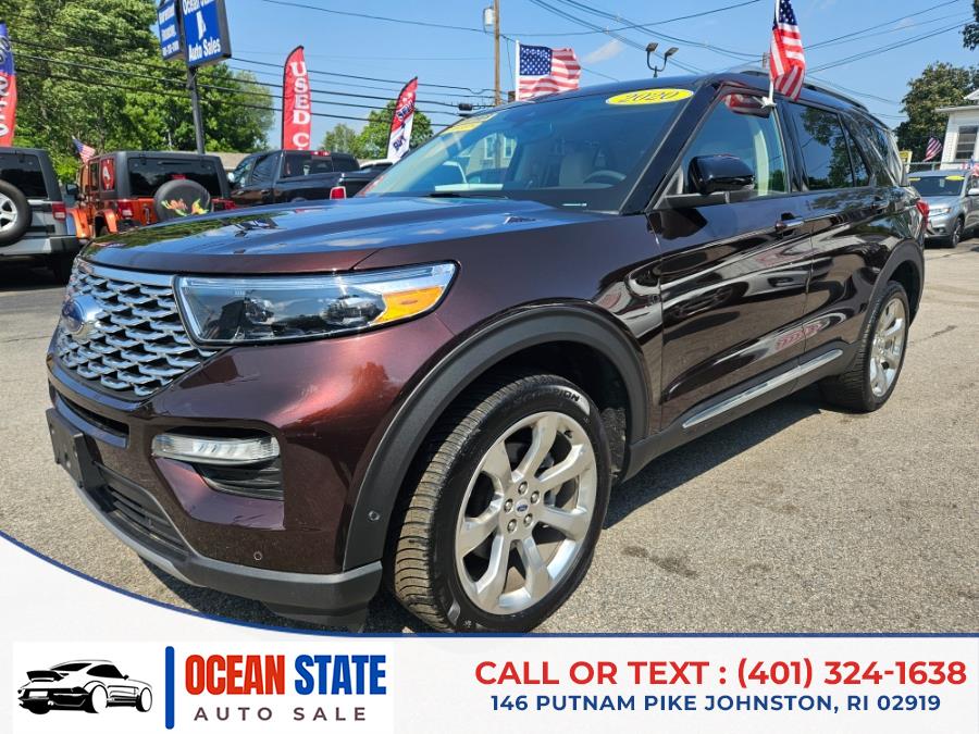 2020 Ford Explorer Platinum 4WD, available for sale in Johnston, Rhode Island | Ocean State Auto Sales. Johnston, Rhode Island 2020 Ford Explorer Platinum 4WD, available for sale in Johnston, Rhode Island | Ocean State Auto Sales. Johnston, Rhode Island