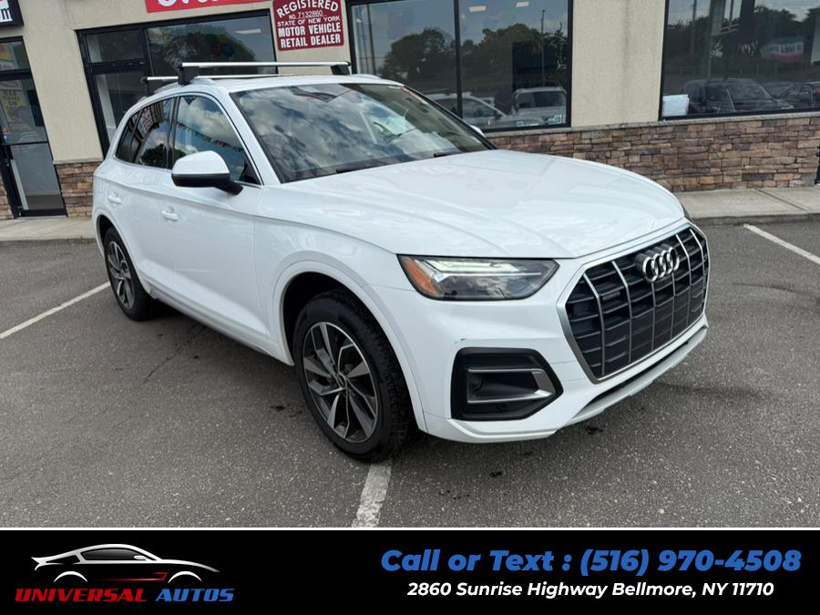 2021 Audi Q5 Premium Plus 45 TFSI quattro, available for sale in Bellmore, New York | Universal Autos. Bellmore, New York 2021 Audi Q5 Premium Plus 45 TFSI quattro, available for sale in Bellmore, New York | Universal Autos. Bellmore, New York