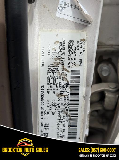1997 Toyota 4Runner 4dr Auto 4WD, available for sale in BROCKTON, Massachusetts | Brockton Auto Sales Inc. BROCKTON, Massachusetts 1997 Toyota 4Runner 4dr Auto 4WD, available for sale in BROCKTON, Massachusetts | Brockton Auto Sales Inc. BROCKTON, Massachusetts