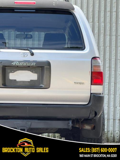 1997 Toyota 4Runner 4dr Auto 4WD, available for sale in BROCKTON, Massachusetts | Brockton Auto Sales Inc. BROCKTON, Massachusetts 1997 Toyota 4Runner 4dr Auto 4WD, available for sale in BROCKTON, Massachusetts | Brockton Auto Sales Inc. BROCKTON, Massachusetts