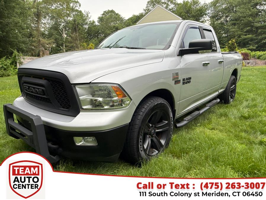 2012 Ram 1500 4WD Quad Cab 140.5" Big Horn, available for sale in Meriden, Connecticut | T E A M Auto Center. Meriden, Connecticut 2012 Ram 1500 4WD Quad Cab 140.5" Big Horn, available for sale in Meriden, Connecticut | T E A M Auto Center. Meriden, Connecticut
