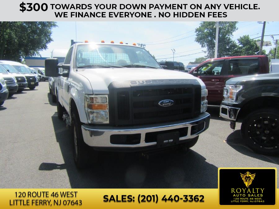 2008 Ford Super Duty F-350 SRW 4WD Reg Cab 141" WB 60" CA XLT, available for sale in Little Ferry, New Jersey | Royalty Auto Sales. Little Ferry, New Jersey 2008 Ford Super Duty F-350 SRW 4WD Reg Cab 141" WB 60" CA XLT, available for sale in Little Ferry, New Jersey | Royalty Auto Sales. Little Ferry, New Jersey
