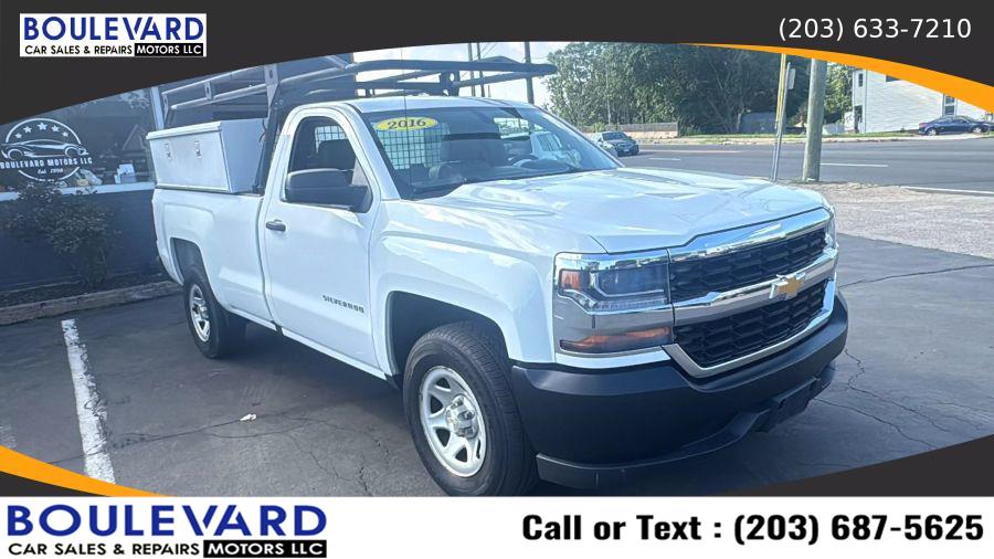 Used 2016 Chevrolet Silverado 1500 Regular Cab in New Haven, Connecticut | Boulevard Motors LLC. New Haven, Connecticut