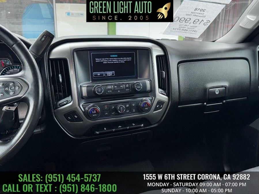 2018 Chevrolet Silverado 1500 4WD Crew Cab 143.5" LT w/2LT, available for sale in Corona, California | Green Light Auto. Corona, California 2018 Chevrolet Silverado 1500 4WD Crew Cab 143.5" LT w/2LT, available for sale in Corona, California | Green Light Auto. Corona, California