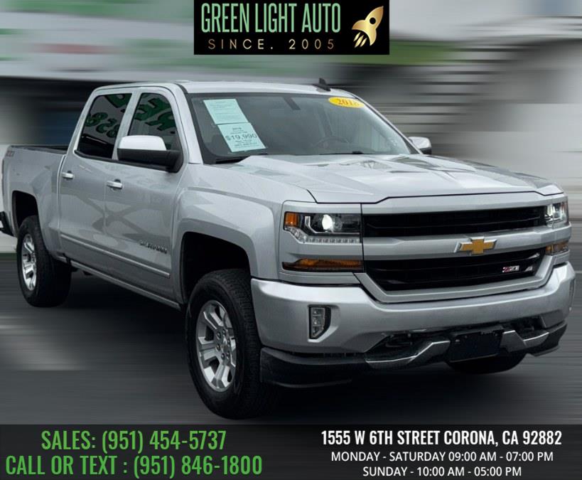 2018 Chevrolet Silverado 1500 4WD Crew Cab 143.5" LT w/2LT, available for sale in Corona, California | Green Light Auto. Corona, California 2018 Chevrolet Silverado 1500 4WD Crew Cab 143.5" LT w/2LT, available for sale in Corona, California | Green Light Auto. Corona, California