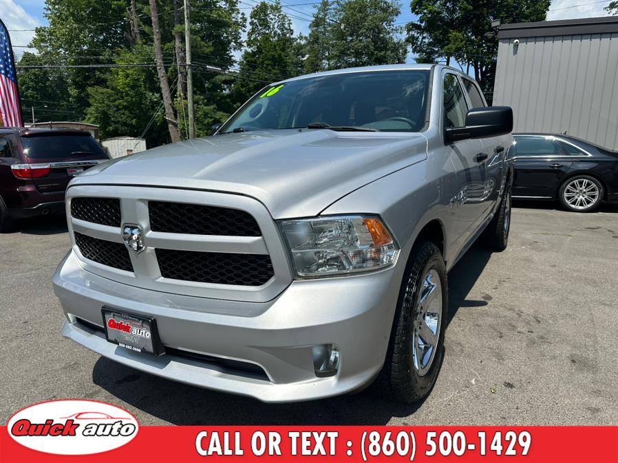2016 Ram 1500 4WD Crew Cab 140.5" Express, available for sale in Bristol, Connecticut | Quick Auto LLC. Bristol, Connecticut 2016 Ram 1500 4WD Crew Cab 140.5" Express, available for sale in Bristol, Connecticut | Quick Auto LLC. Bristol, Connecticut