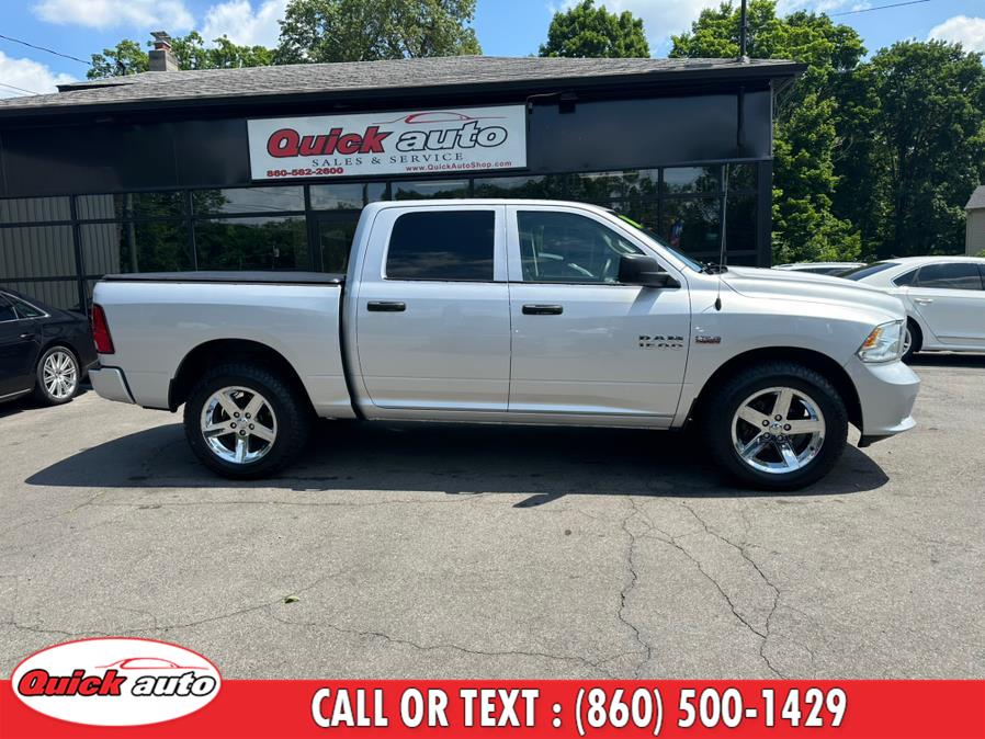 2016 Ram 1500 4WD Crew Cab 140.5" Express, available for sale in Bristol, Connecticut | Quick Auto LLC. Bristol, Connecticut 2016 Ram 1500 4WD Crew Cab 140.5" Express, available for sale in Bristol, Connecticut | Quick Auto LLC. Bristol, Connecticut