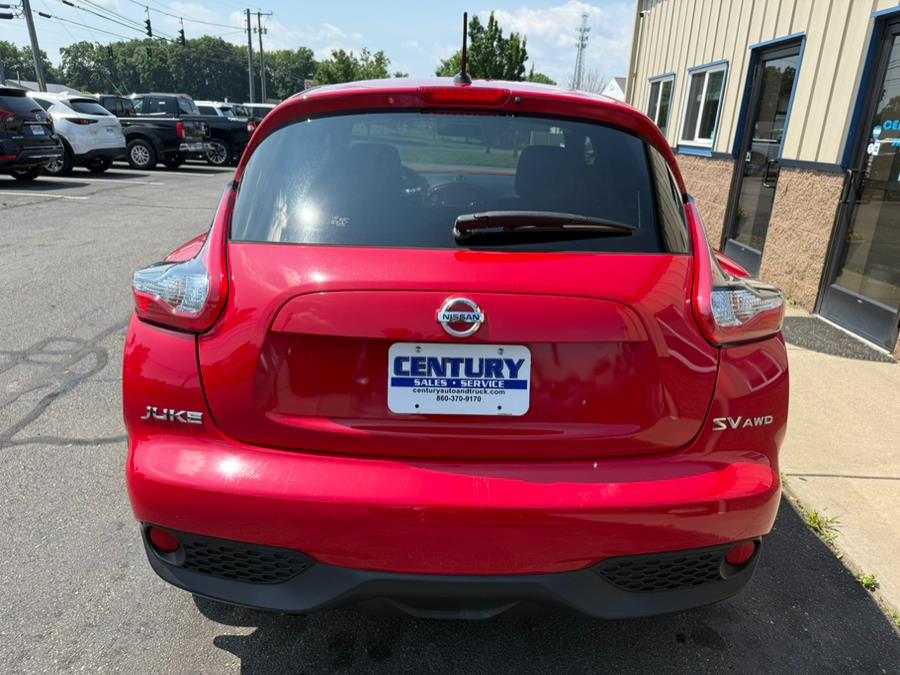 2015 Nissan JUKE 5dr Wgn CVT SV AWD, available for sale in East Windsor, Connecticut | Century Auto And Truck. East Windsor, Connecticut 2015 Nissan JUKE 5dr Wgn CVT SV AWD, available for sale in East Windsor, Connecticut | Century Auto And Truck. East Windsor, Connecticut