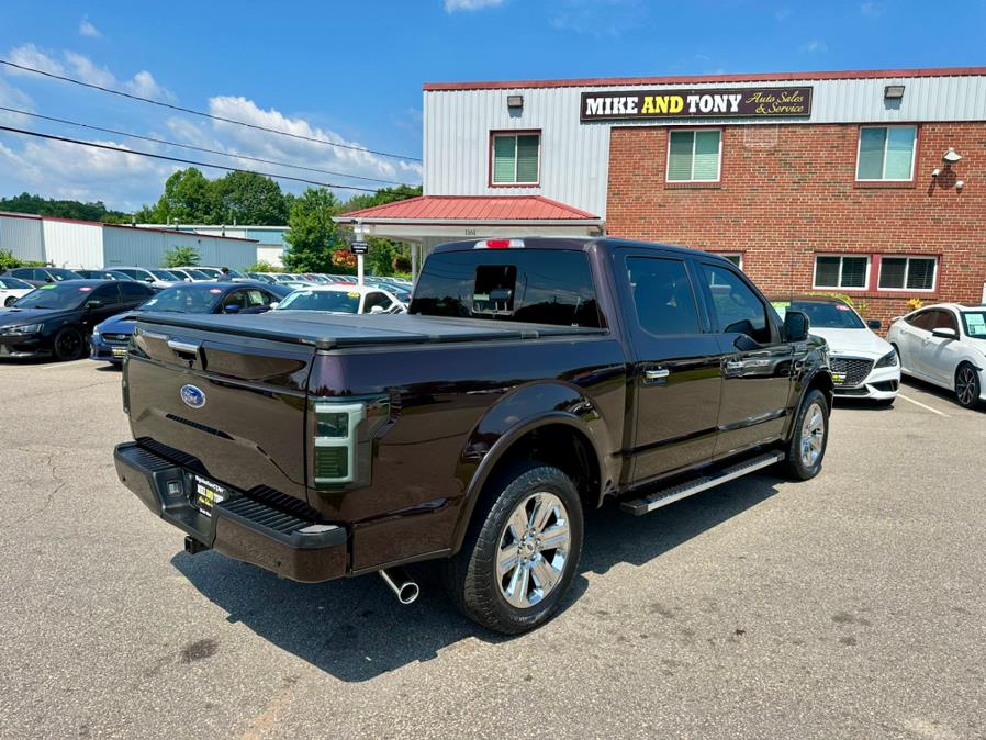 2018 Ford F-150 Lariat 4WD SuperCrew 5.5'' Box, available for sale in South Windsor, Connecticut | Mike And Tony Auto Sales, Inc. South Windsor, Connecticut 2018 Ford F-150 Lariat 4WD SuperCrew 5.5'' Box, available for sale in South Windsor, Connecticut | Mike And Tony Auto Sales, Inc. South Windsor, Connecticut