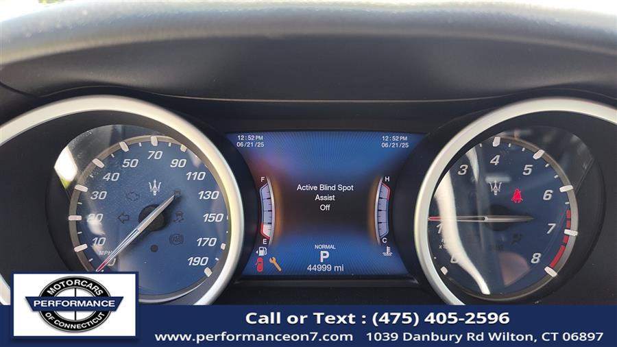 2019 Maserati Ghibli S Q4 GranSport 3.0L, available for sale in Wilton, Connecticut | Performance Motor Cars Of Connecticut LLC. Wilton, Connecticut 2019 Maserati Ghibli S Q4 GranSport 3.0L, available for sale in Wilton, Connecticut | Performance Motor Cars Of Connecticut LLC. Wilton, Connecticut