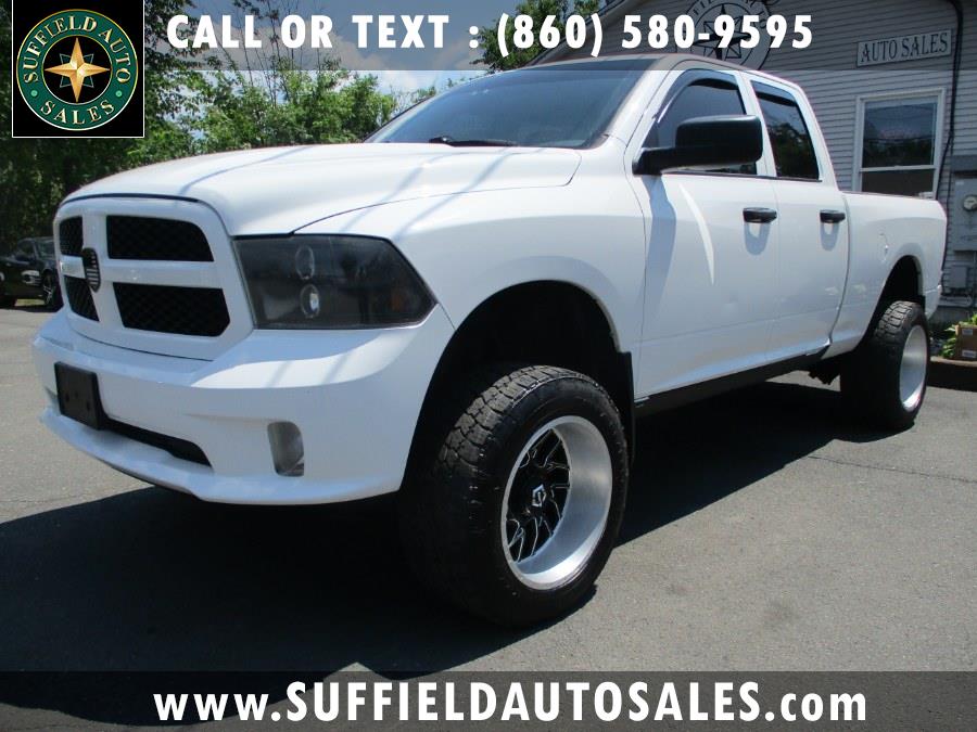 2017 Ram 1500 Express 4x4 Quad Cab 6''4" Box, available for sale in Suffield, Connecticut | Suffield Auto LLC. Suffield, Connecticut 2017 Ram 1500 Express 4x4 Quad Cab 6''4" Box, available for sale in Suffield, Connecticut | Suffield Auto LLC. Suffield, Connecticut