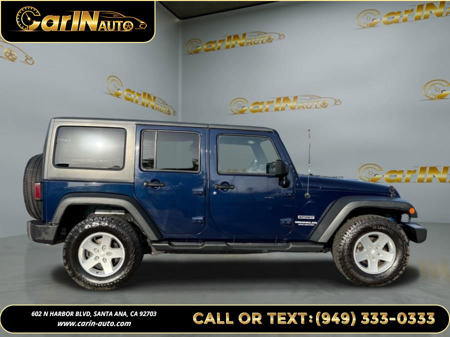 2013 Jeep Wrangler Unlimited 4WD 4dr Sport, available for sale in Santa Ana, California | Carin Auto. Santa Ana, California 2013 Jeep Wrangler Unlimited 4WD 4dr Sport, available for sale in Santa Ana, California | Carin Auto. Santa Ana, California