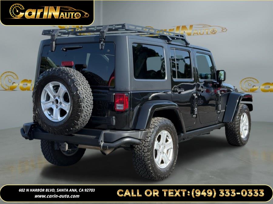 2016 Jeep Wrangler Unlimited 4WD 4dr Sahara, available for sale in Santa Ana, California | Carin Auto. Santa Ana, California 2016 Jeep Wrangler Unlimited 4WD 4dr Sahara, available for sale in Santa Ana, California | Carin Auto. Santa Ana, California