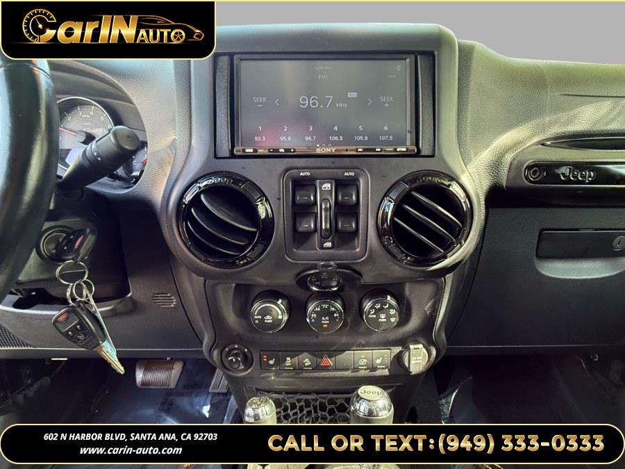 2016 Jeep Wrangler Unlimited 4WD 4dr Sahara, available for sale in Santa Ana, California | Carin Auto. Santa Ana, California 2016 Jeep Wrangler Unlimited 4WD 4dr Sahara, available for sale in Santa Ana, California | Carin Auto. Santa Ana, California