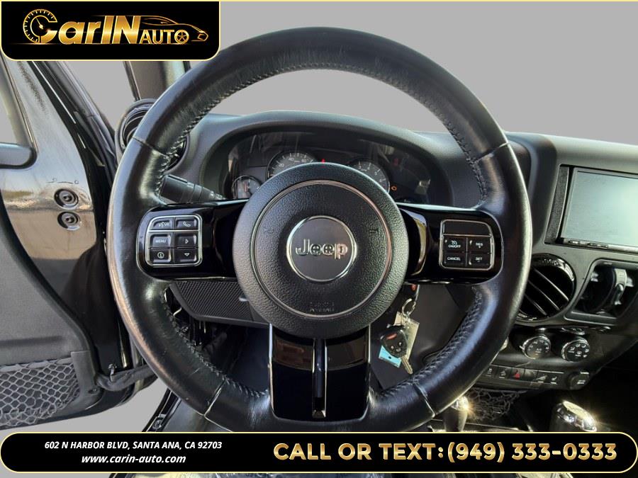 2016 Jeep Wrangler Unlimited 4WD 4dr Sahara, available for sale in Santa Ana, California | Carin Auto. Santa Ana, California 2016 Jeep Wrangler Unlimited 4WD 4dr Sahara, available for sale in Santa Ana, California | Carin Auto. Santa Ana, California