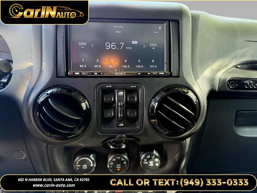 2016 Jeep Wrangler Unlimited 4WD 4dr Sahara, available for sale in Santa Ana, California | Carin Auto. Santa Ana, California 2016 Jeep Wrangler Unlimited 4WD 4dr Sahara, available for sale in Santa Ana, California | Carin Auto. Santa Ana, California
