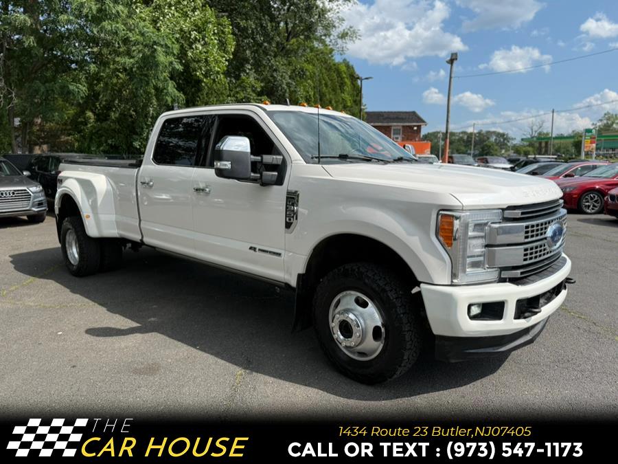 2019 Ford Super Duty F-350 DRW Platinum 4WD Crew Cab 8'' Box, available for sale in Butler, New Jersey | The Car House. Butler, New Jersey 2019 Ford Super Duty F-350 DRW Platinum 4WD Crew Cab 8'' Box, available for sale in Butler, New Jersey | The Car House. Butler, New Jersey