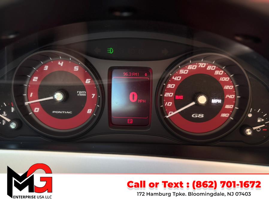 2009 Pontiac G8 4dr Sdn GT, available for sale in Bloomingdale, New Jersey | MG Enterprise USA. Bloomingdale, New Jersey 2009 Pontiac G8 4dr Sdn GT, available for sale in Bloomingdale, New Jersey | MG Enterprise USA. Bloomingdale, New Jersey