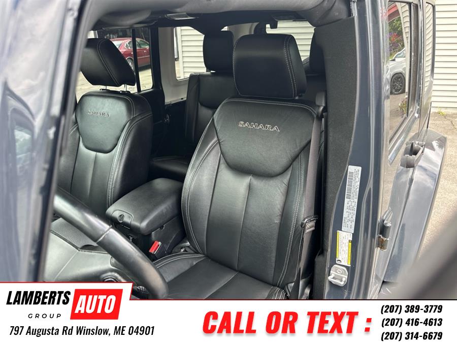 2017 Jeep Wrangler Unlimi SAHARA, available for sale in Winslow, Maine | Lamberts Auto Group LLC. Winslow, Maine 2017 Jeep Wrangler Unlimi SAHARA, available for sale in Winslow, Maine | Lamberts Auto Group LLC. Winslow, Maine