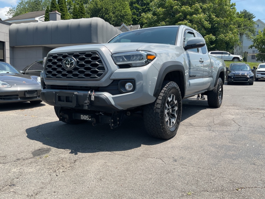2021 Toyota Tacoma 4WD TRD Sport Access Cab 6'' Bed V6 AT (Natl), available for sale in Waterbury, Connecticut | Jim Juliani Motors. Waterbury, Connecticut 2021 Toyota Tacoma 4WD TRD Sport Access Cab 6'' Bed V6 AT (Natl), available for sale in Waterbury, Connecticut | Jim Juliani Motors. Waterbury, Connecticut
