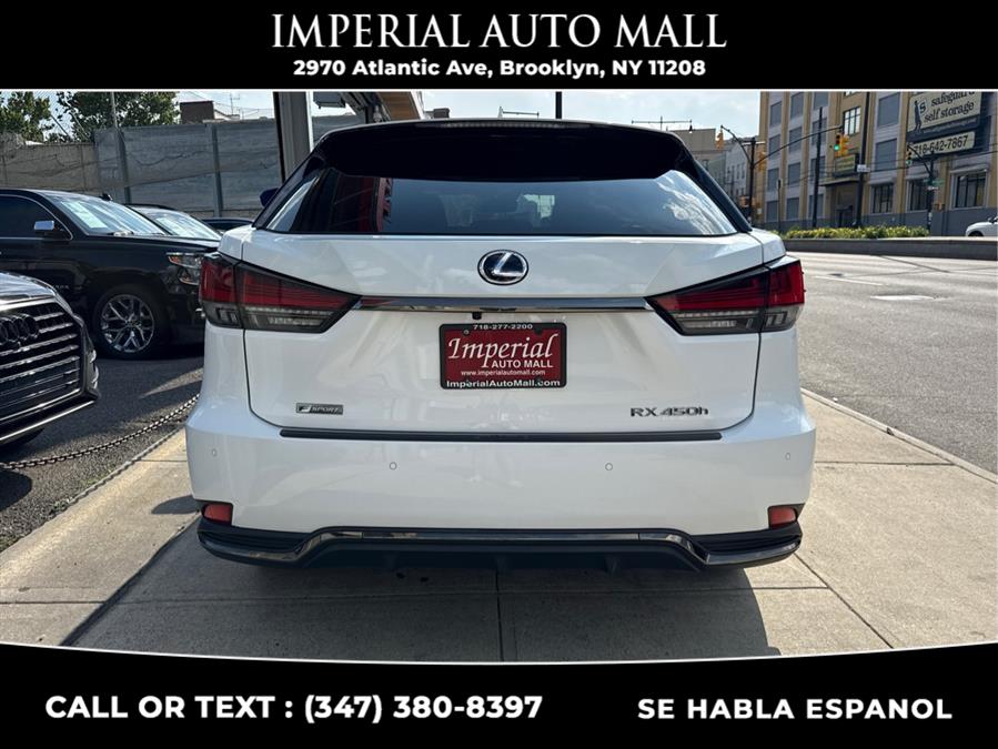2022 Lexus RX RX 450h F SPORT Handling AWD, available for sale in Brooklyn, New York | Imperial Auto Mall. Brooklyn, New York 2022 Lexus RX RX 450h F SPORT Handling AWD, available for sale in Brooklyn, New York | Imperial Auto Mall. Brooklyn, New York