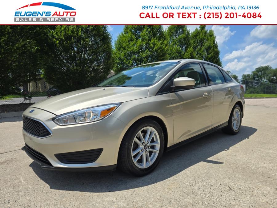 2018 Ford Focus SE Sedan, available for sale in Philadelphia, Pennsylvania | Eugen's Auto Sales & Repairs. Philadelphia, Pennsylvania 2018 Ford Focus SE Sedan, available for sale in Philadelphia, Pennsylvania | Eugen's Auto Sales & Repairs. Philadelphia, Pennsylvania