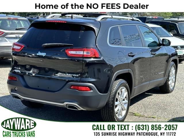2016 Jeep Cherokee 4WD 4dr Limited, available for sale in Patchogue, New York | Jayware Cars Trucks Vans. Patchogue, New York 2016 Jeep Cherokee 4WD 4dr Limited, available for sale in Patchogue, New York | Jayware Cars Trucks Vans. Patchogue, New York
