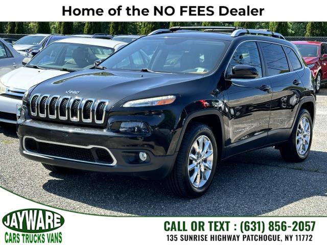 2016 Jeep Cherokee 4WD 4dr Limited, available for sale in Patchogue, New York | Jayware Cars Trucks Vans. Patchogue, New York 2016 Jeep Cherokee 4WD 4dr Limited, available for sale in Patchogue, New York | Jayware Cars Trucks Vans. Patchogue, New York